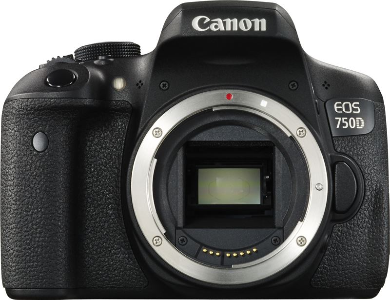 Canon EOS 750D + 18-55mm iS STM + Tamron 70-300mm Di LD Macro zwart