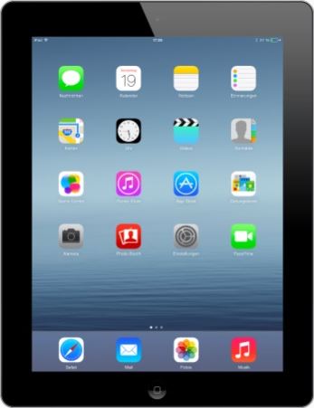 FORZA refurbished iPad Apple iPad Retina 9,7 inch / zwart / 16 GB / 4G