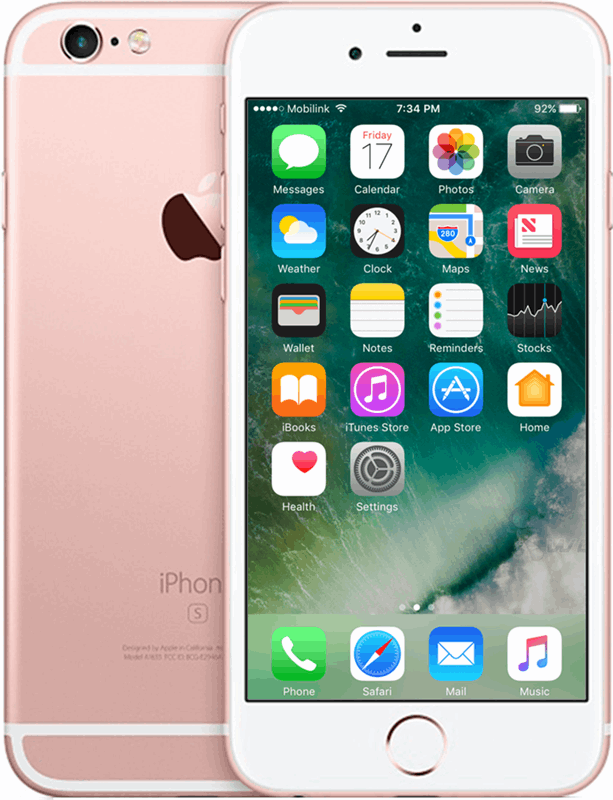 Renewd iPhone 6S Roségoud 64GB 64 GB / roze goud / refurbished