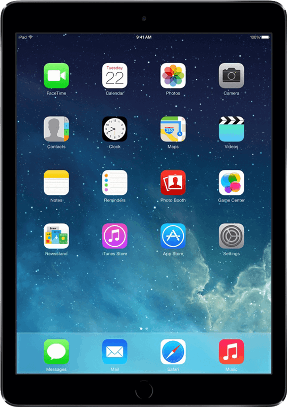FORZA refurbished iPad Air 9,7 inch / grijs / 16 GB / 4G