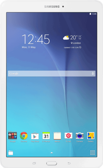 Samsung Galaxy Tab E 9,6 inch / wit / 8 GB