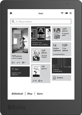 Kobo Aura, ComfortLight zwart e-reader | helpt kiezen