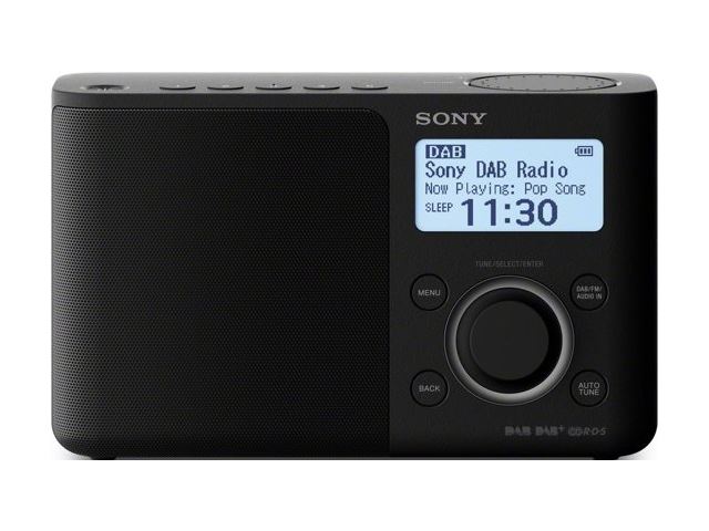 Sony XDR-S61D zwart