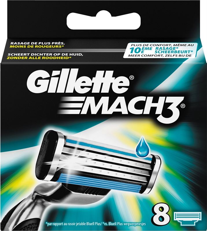 tsunami Uitgaven Verbazing Gillette Mach3 Scheermesjes | Prijzen vergelijken | Kieskeurig.nl