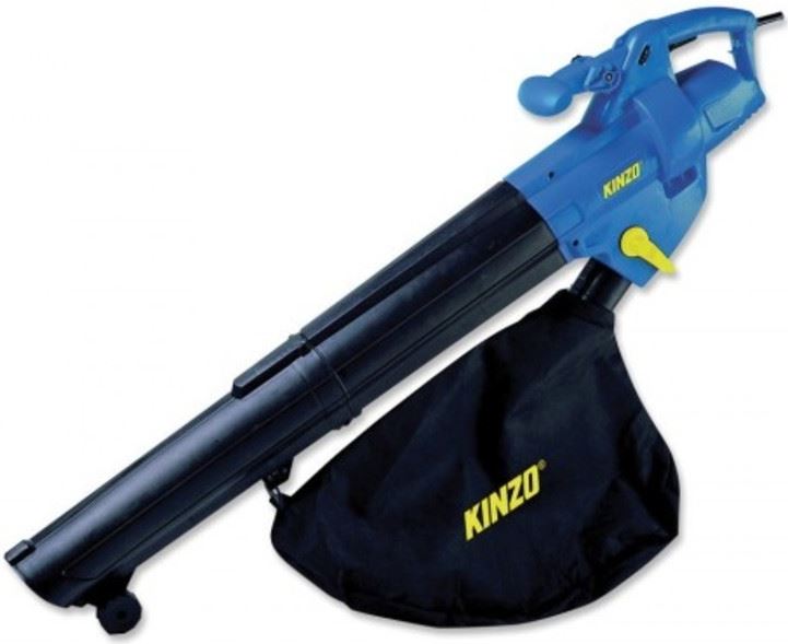 Kinzo ® Bladblazer 35490 - Met zuigfunctie - 2500 watt - opvangzak 45 l