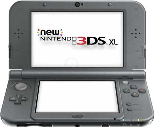 Nintendo New 3DS XL 4GB / zwart, metallic