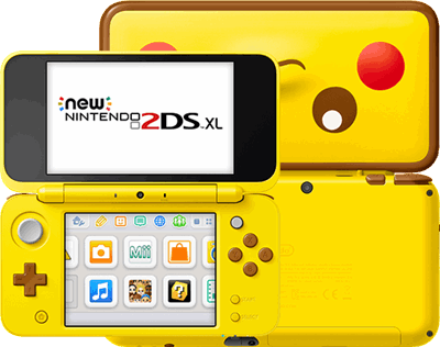 new 2ds xl pikachu edition