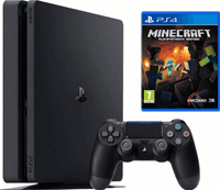 Sony PlayStation 4 (Slim) 500 GB + Minecraft