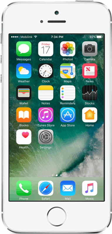 Renewd Apple iPhone 5S refurbished door 2ND - 16GB Zilver 16 GB / zilver / refurbished