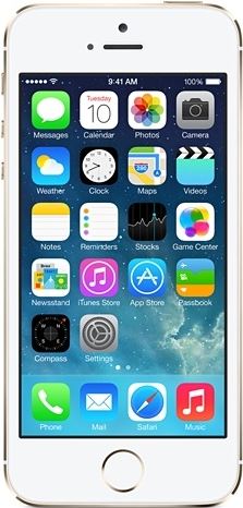 Apple iPhone 5S Goud 32gb - B grade 32 GB / goud / refurbished