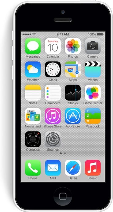 FORZA refurbished Apple iPhone 5C Wit 16gb - Remarketed 16 GB / wit / refurbished