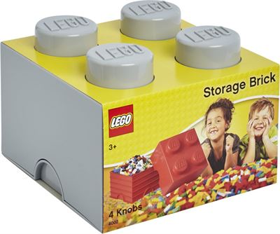 Kwestie Gematigd erotisch lego Opbergbox Design Collection Brick 4 - grijs huishoudelijke apparaten  (overig) kopen? | Kieskeurig.nl | helpt je kiezen