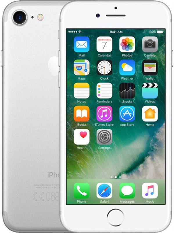 Renewd iPhone 7 Zilver 256GB 256 GB / zilver / refurbished
