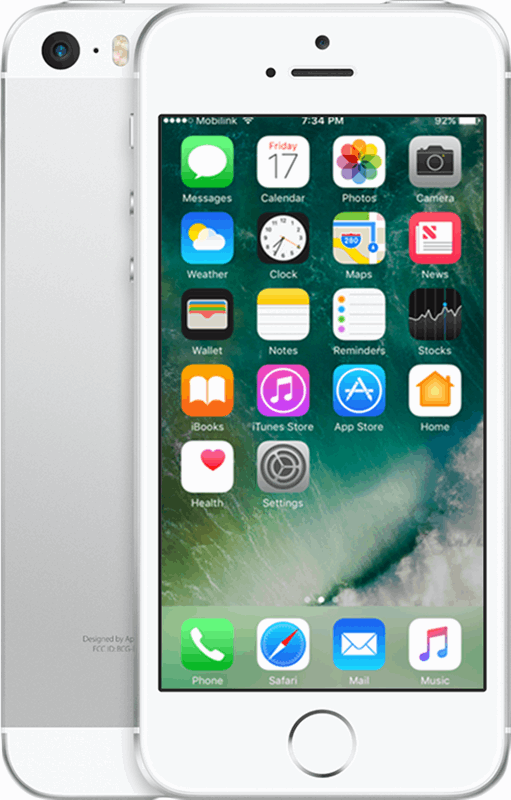 Renewd iPhone SE Zilver 16GB 16 GB / zilver / refurbished