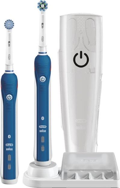 Oral-B PRO Smart Series 4900 Elektrische Tandenborstel wit, blauw