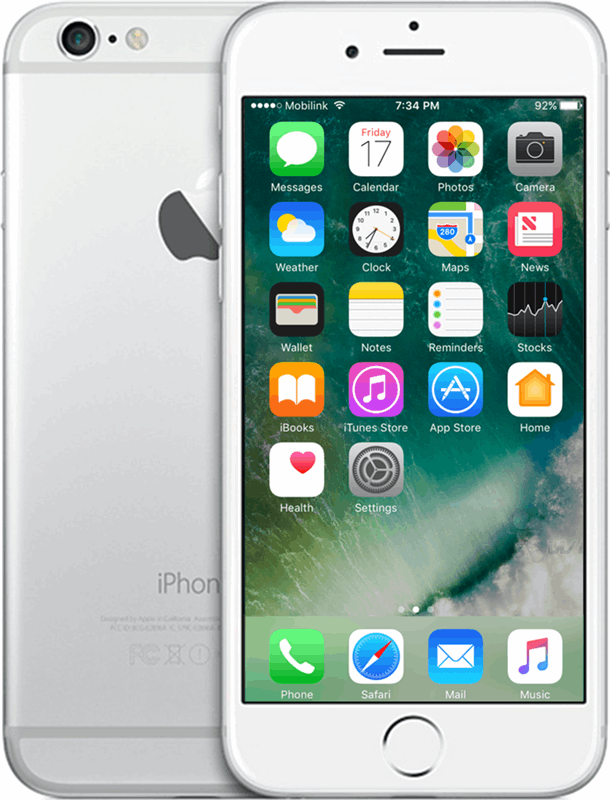 Renewd iPhone 6 Plus Zilver 64GB 64 GB / zilver / refurbished