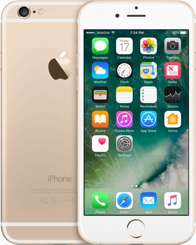 Renewd iPhone 6 Goud 16GB 16 GB / goud / refurbished