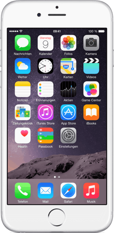 FORZA refurbished Apple iPhone 6 Wit 16gb - A grade 16 GB / wit / refurbished