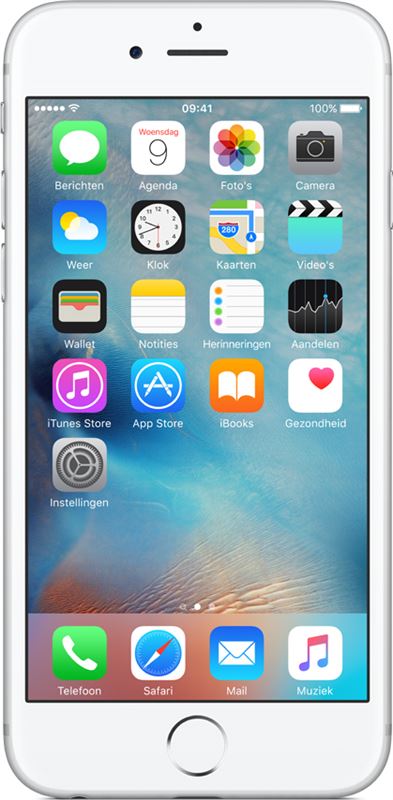 Apple iPhone 6S 16 GB / wit, zilver / refurbished