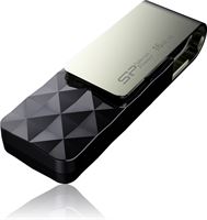 Silicon Power 16GB Blaze B30 USB 3.1 draaibare flashdrive Zwart