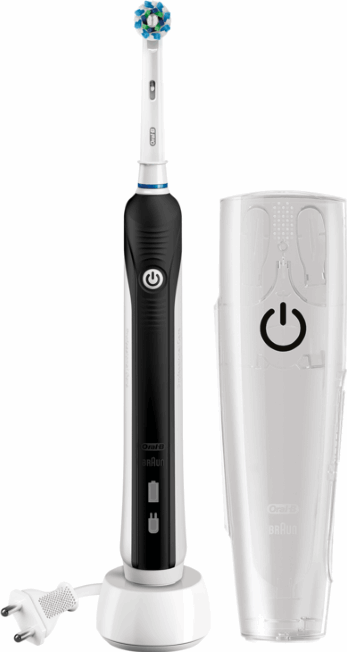 Oral-B PRO 750 CrossAction Elektrische Tandenborstel Powered By Braun zwart