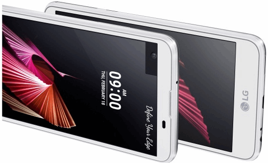 LG X Screen K500N 16 GB / wit