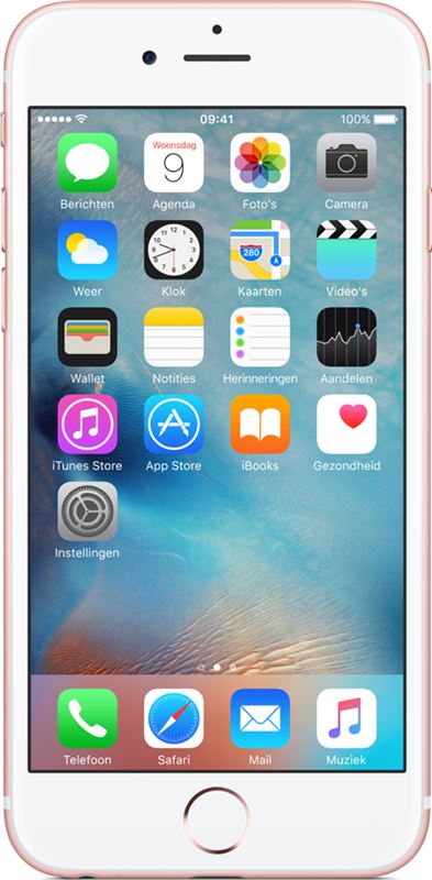 Apple iPhone 6S 16 GB / roze goud / refurbished