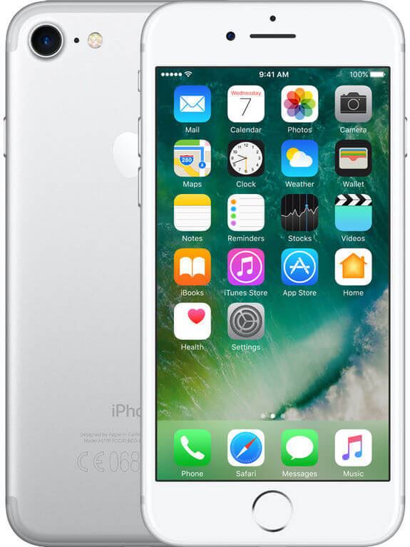 Apple iPhone 7 128 GB / zilver / refurbished