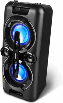 LIFEBEAT draadloze Bluetooth Party Speaker zwart wireless speaker kopen? | Archief | Kieskeurig.nl | helpt je kiezen