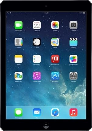 FORZA refurbished iPad Apple iPad Air 16GB Zwart Wifi + 4G - Grade A 9,7 inch / grijs / 16 GB / 4G