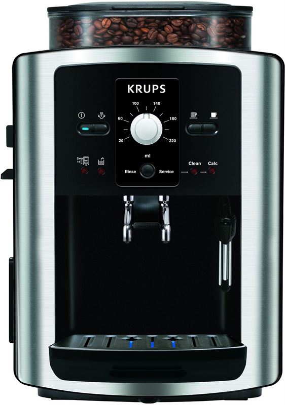 Krups Volautomatische espressomachine zwart EA8010 zwart, zilver
