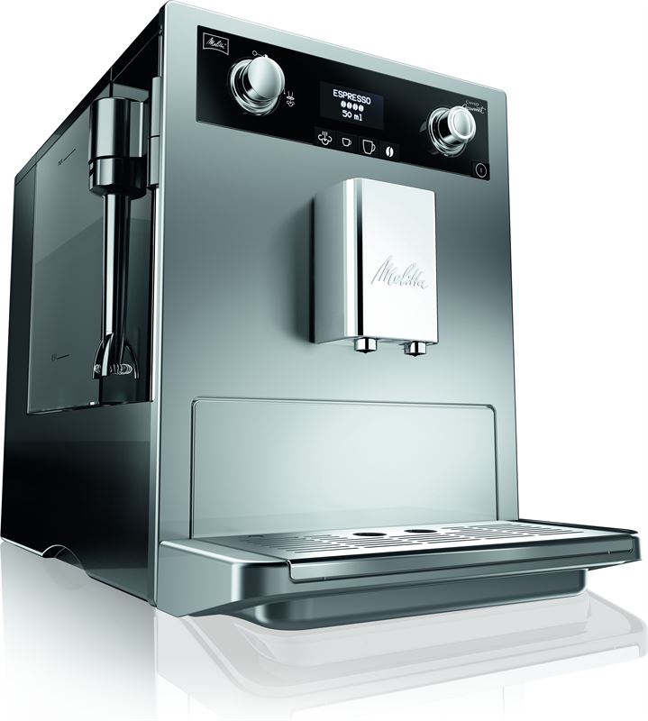 Melitta CAFFEO GOURMET ZILVER Volautomatische espressomachine E965-101 zilver
