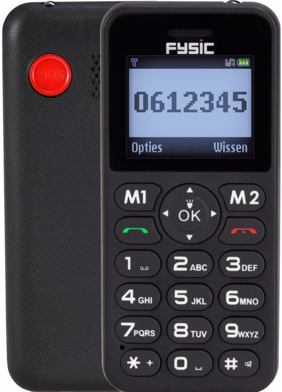 Fysic FM-7550 0,004 GB / zwart