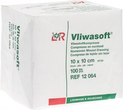 pint Wig hoofdonderwijzer Vliwasoft kompressen 10 cmx 10 cm 100 stuks verzorging (overig) kopen? |  Kieskeurig.nl | helpt je kiezen