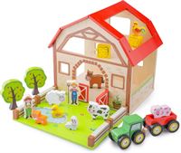 New Classic Toys Houten boerderij speelset