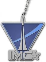 Level Up Wear Titanfall Keychain IMC Logo