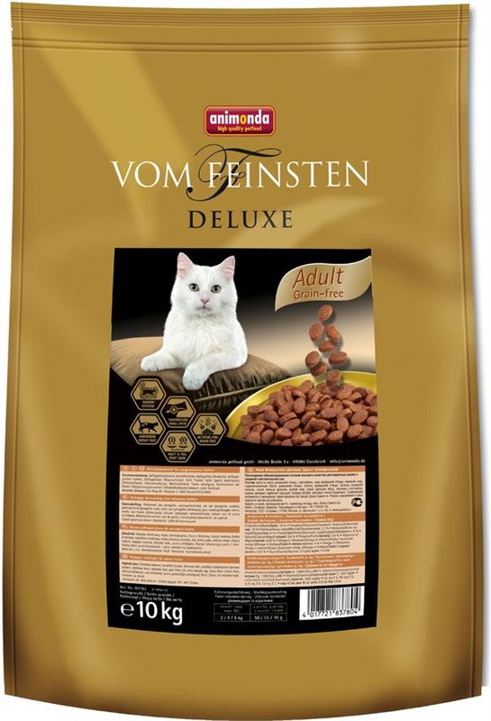 Animonda Vom Feinsten 10kg Deluxe Adult Graanvrij Kattenvoer | vergelijken Kieskeurig.nl