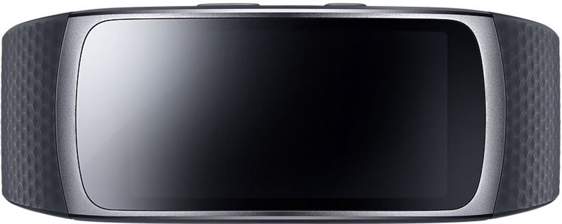 Samsung Gear Fit2 Grijs - S zwart