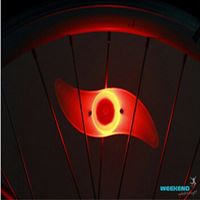 JY&K Fietsverlichting 2x wiel verlichting gadget fietsenlamp wiellamp roterend