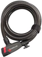DoubleLock Kabelslot Coil Cable Key 185 CM