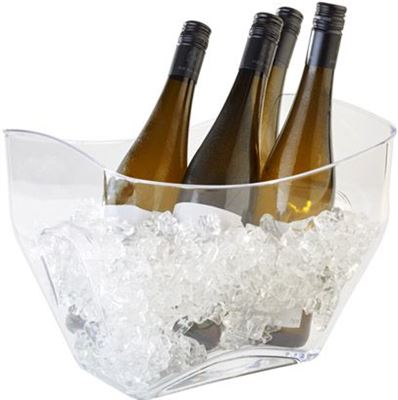fonds Een goede vriend Stationair APS Wijn/Champagnekoeler | Transparant | 7 Liter | 320x215x247 h mm  wijnkoeler kopen? | Kieskeurig.nl | helpt je kiezen