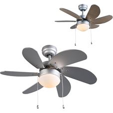 QAZQA Fresh 30 Plafond ventilator met lamp 1 lichts mm grijs kopen ... QAZQA Fresh 30 Plafond ventilator met lamp 1 lichts mm grijs kopen ...