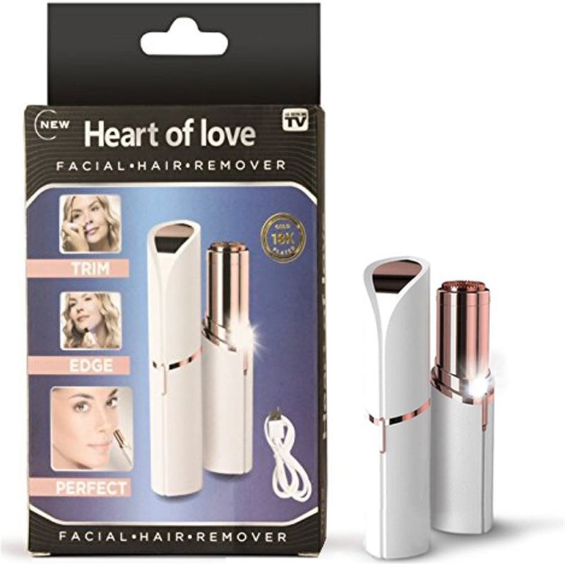 Heart of Love Gezichtsontharing - Hair Remover USB Oplaadbaar
