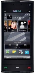 Nokia X6-00 zwart
