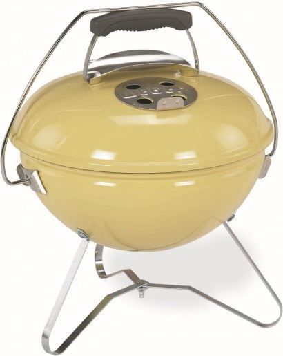 Weber Smokey Joe houtskool barbecue / geel / aluminium, staal / rond