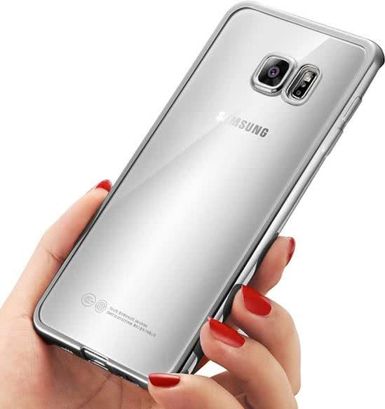 Neerwaarts Zoek machine optimalisatie verschil iCall - Samsung Galaxy S7 Edge - Electroplating TPU Case Transparant met  Zilveren Bumper Silver Silicone Hoesje | Prijzen vergelijken | Kieskeurig.nl