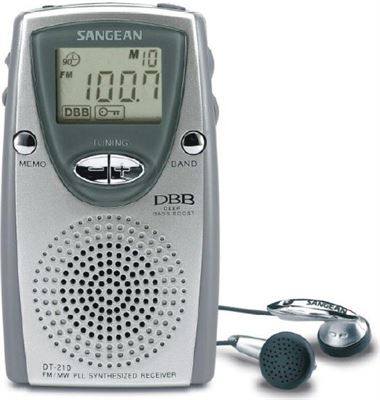 Dialoog bezoeker maatschappij Sangean DT-210 Pocket Radio draagbare radio kopen? | Kieskeurig.nl | helpt  je kiezen
