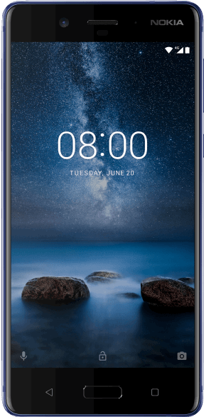 Nokia 8 128 GB / Polished blue