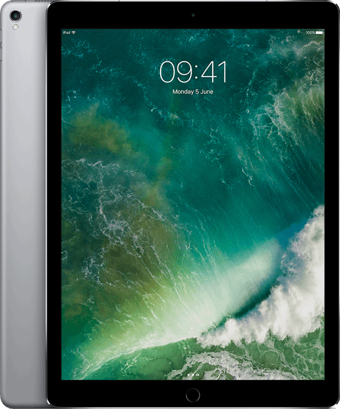 Apple iPad Pro 2017 12,9 inch / grijs / 64 GB / 4G