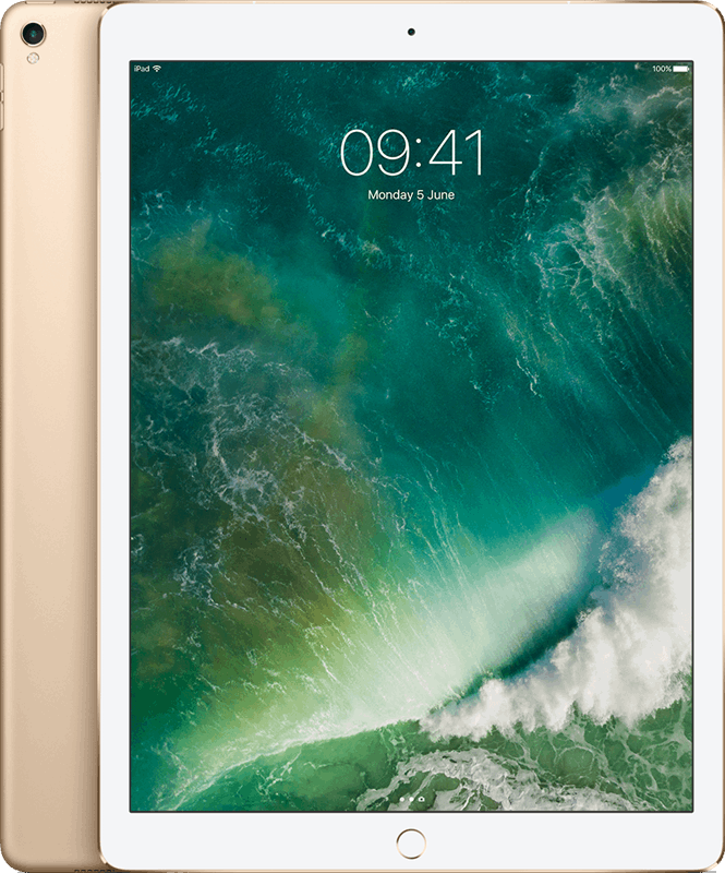 Apple iPad Pro 2017 12,9 inch / goud / 512 GB / 4G